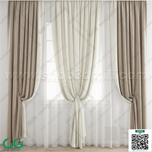 Curtain 3dsmax File 21