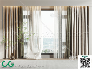 Curtain 3dsmax File 23