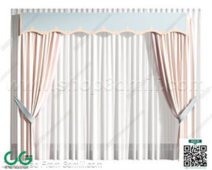 Curtain 3dsmax File 24