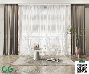 Curtain 3dsmax File 25