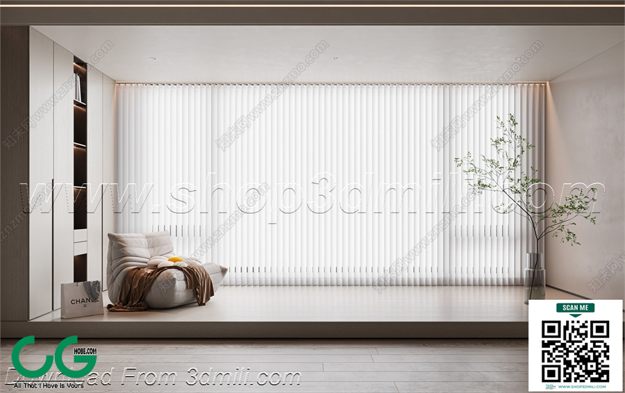 Curtain 3dsmax File 29