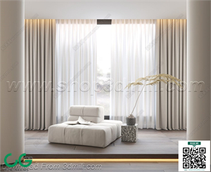 Curtain 3dsmax File 32