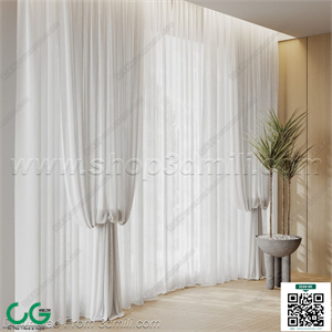 Curtain 3dsmax File 39