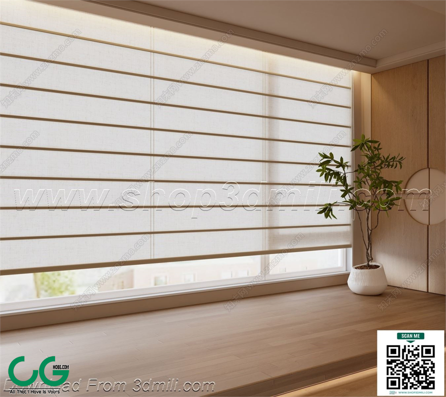 Curtain 3dsmax File 40