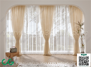 Curtain 3dsmax File 43