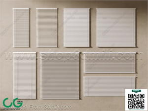 Curtain 3dsmax File 46