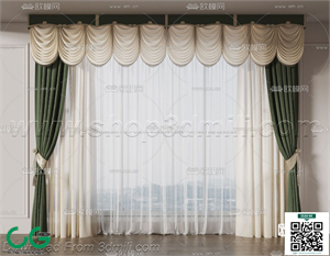 Curtain 3dsmax File 52