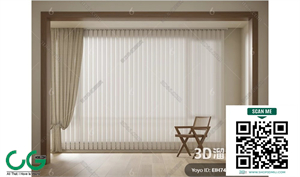 Curtain 3dsmax File 55
