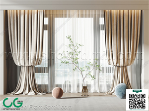 Curtain 3dsmax File 58