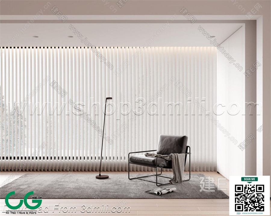 Curtain 3dsmax File 62