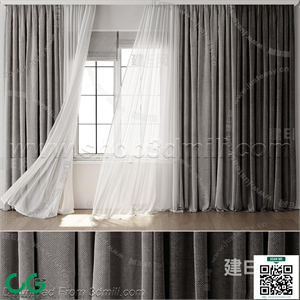 Curtain 3dsmax File 63