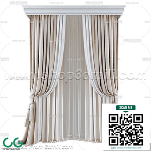 Curtain 3dsmax File 65