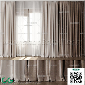 Curtain 3dsmax File 77