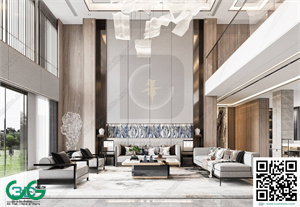 Living room Chinese-style 3dsmax File 12