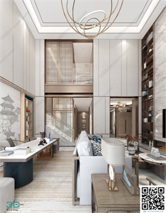 Living room Chinese-style 3dsmax File 21