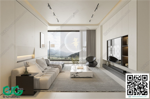 Living room Cream style 3dsmax File 29