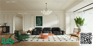 Living room French style 3dsmax File 02