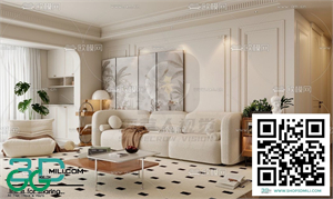Living room French style 3dsmax File 03