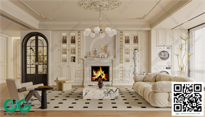 Living room French style 3dsmax File 05