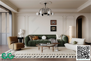 Living room French style 3dsmax File 09