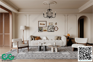 Living room French style 3dsmax File 10