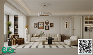 Living room French style 3dsmax File 24