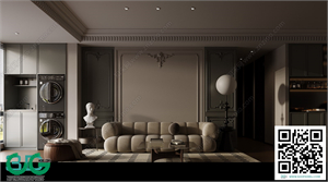 Living room French style 3dsmax File 33