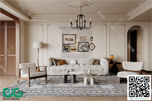 Living room French style 3dsmax File 36