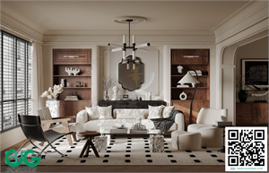 Living room French style 3dsmax File 37