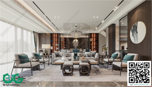 Living room New Chinese style 3dsmax File 05