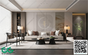 Living room New Chinese style 3dsmax File 37