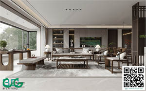 Living room New Chinese style 3dsmax File 39