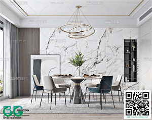 Restaurant Room 3dsmax File 01