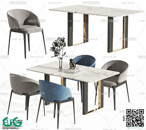 Restaurant Room 3dsmax File 04
