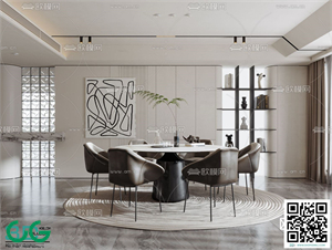 Restaurant Room 3dsmax File 07