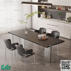 Restaurant Room 3dsmax File 103