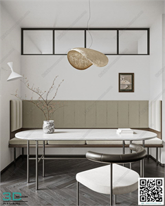 Restaurant Room 3dsmax File 105