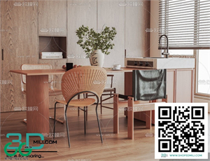 Restaurant Room 3dsmax File 109