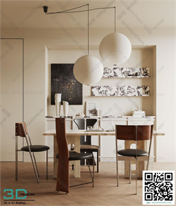 Restaurant Room 3dsmax File 113