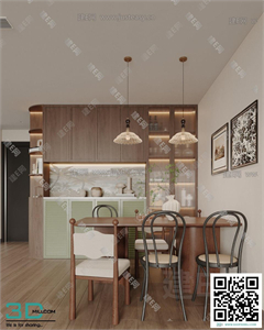 Restaurant Room 3dsmax File 114