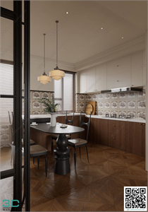 Restaurant Room 3dsmax File 121