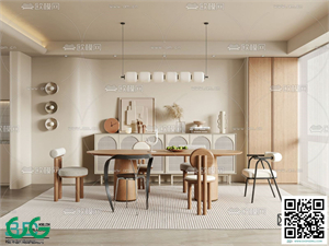 Restaurant Room 3dsmax File 133