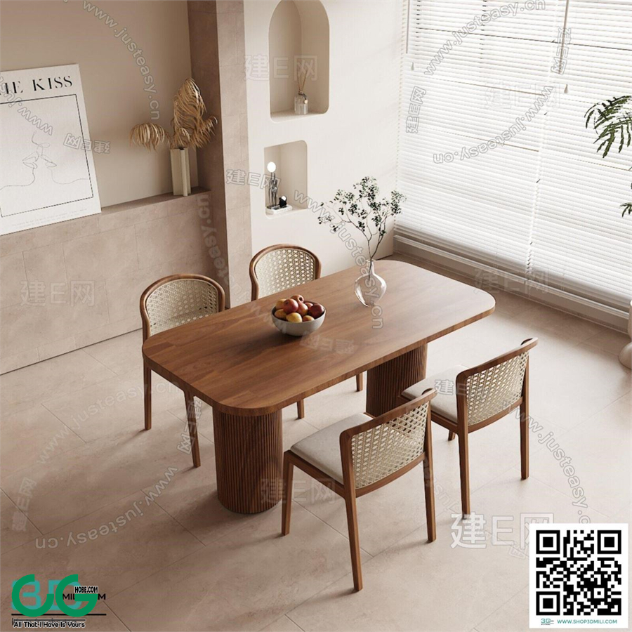Restaurant Room 3dsmax File 136