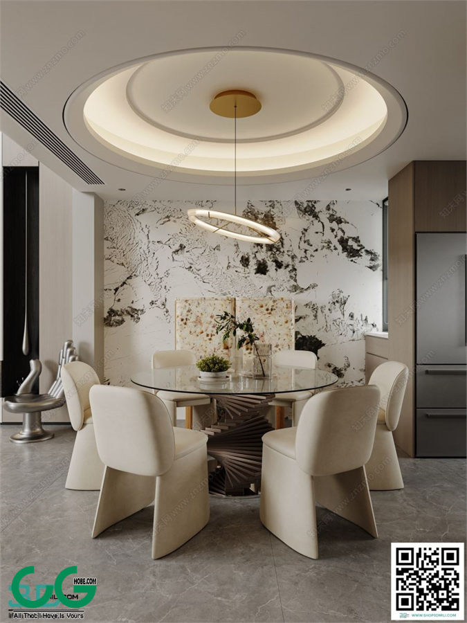 Restaurant Room 3dsmax File 139
