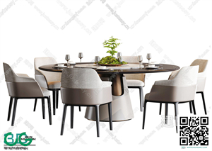 Restaurant Room 3dsmax File 146