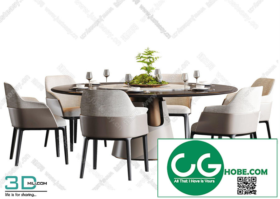 Restaurant Room 3dsmax File 146