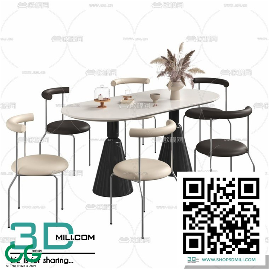 Restaurant Room 3dsmax File 148