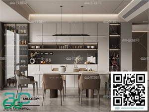 Restaurant Room 3dsmax File 14