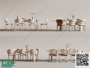 Restaurant Room 3dsmax File 152