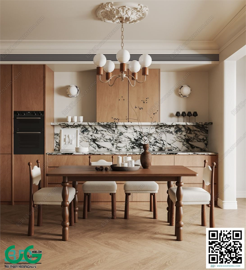 Restaurant Room 3dsmax File 156
